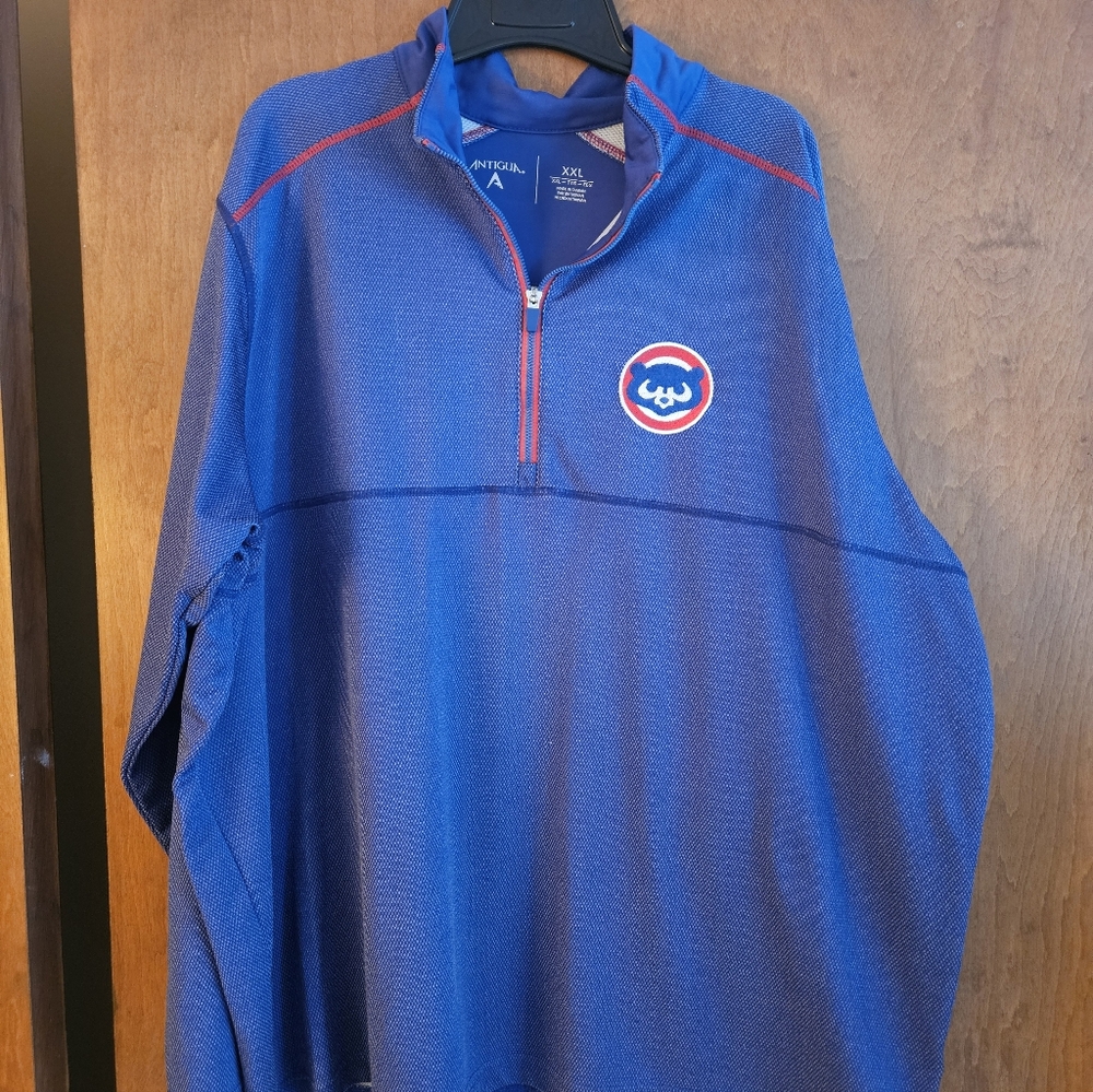 Cubs Blue Pullover with Red Trim